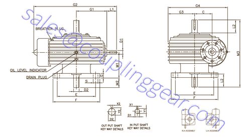 Vertical Type Worm Reduction Gearbox-3