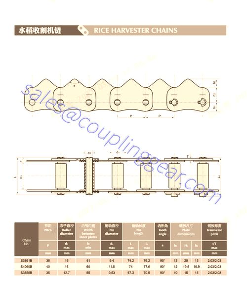 rice harvester chains-5